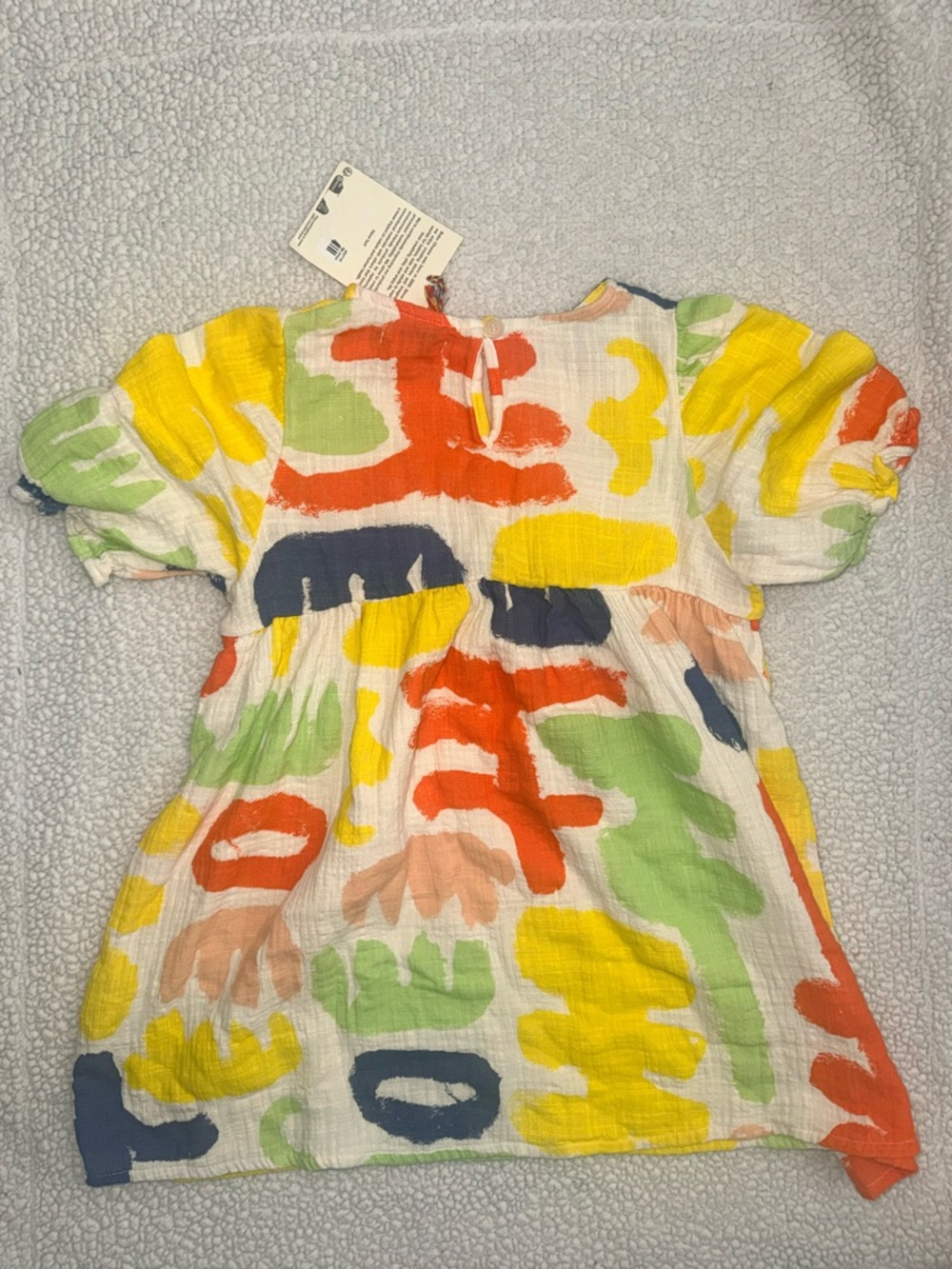 🆕 BOBO CHOSES Carnival Balloon Sleeve Dress - 4/5 Years - Picture 7 of 8